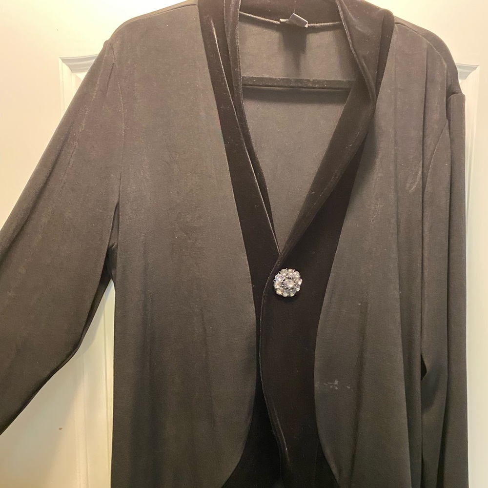 Chico’s black blazer